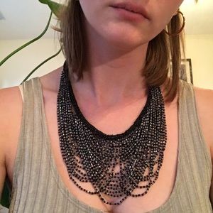 Beaded Statement Necklace